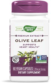 Nature&#39;s Way Olive Leaf Extract Standardized 60 Capsule