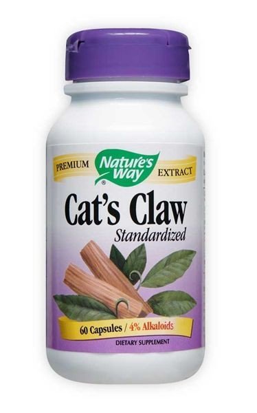 Nature&#39;s Way Cats Claw Standardized Extract 60 Capsule