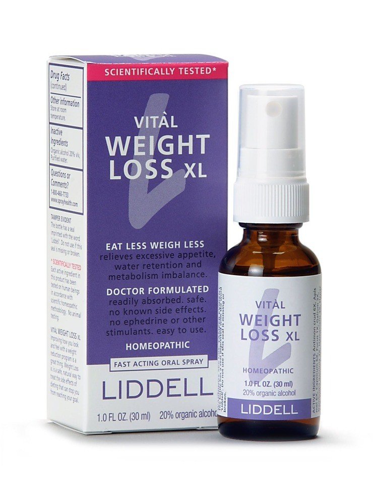 Liddell Homeopathic VITL Weight Loss XL 1 oz Liquid