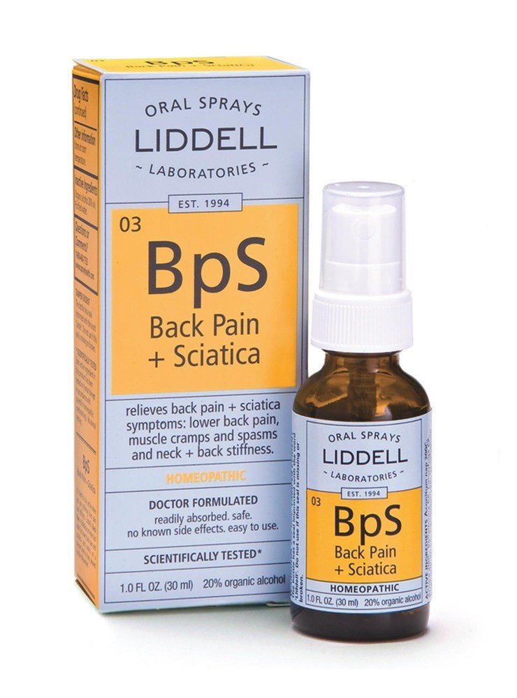 Liddell Homeopathic Back Pain Sciatica (BpS) 1 oz Liquid