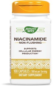 Nature&#39;s Way Niacinamide 500 Mg 100 Capsule