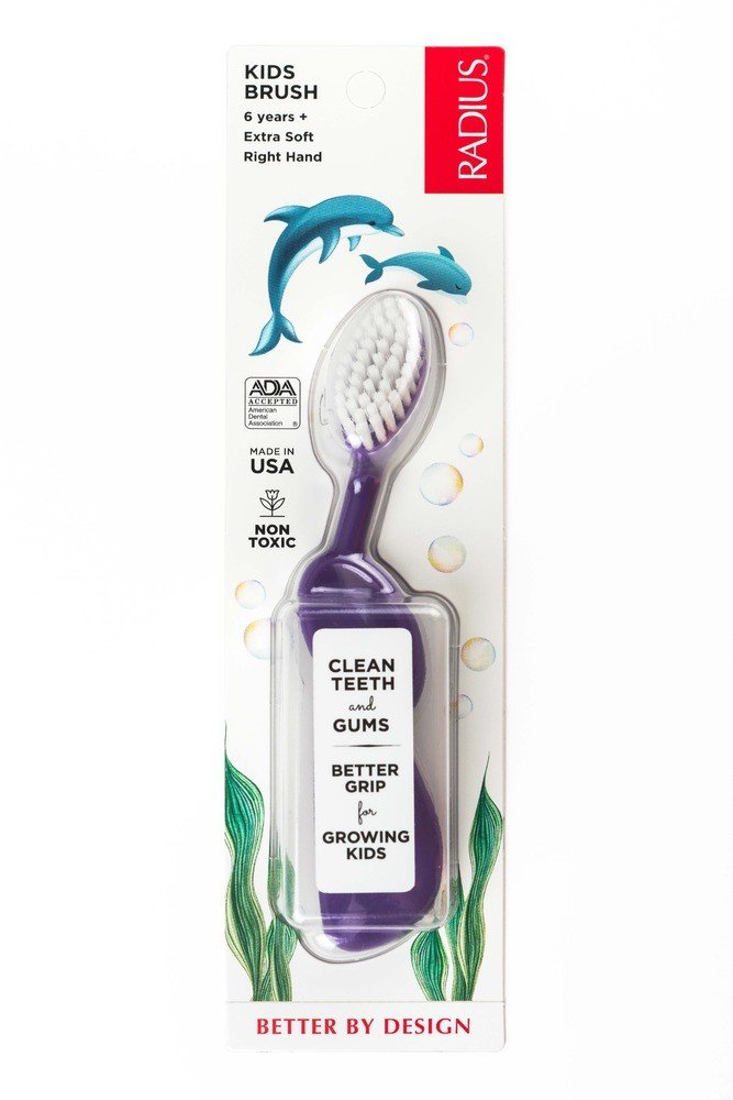 Radius Kidz Right Handed Toothbrush 1 Brush