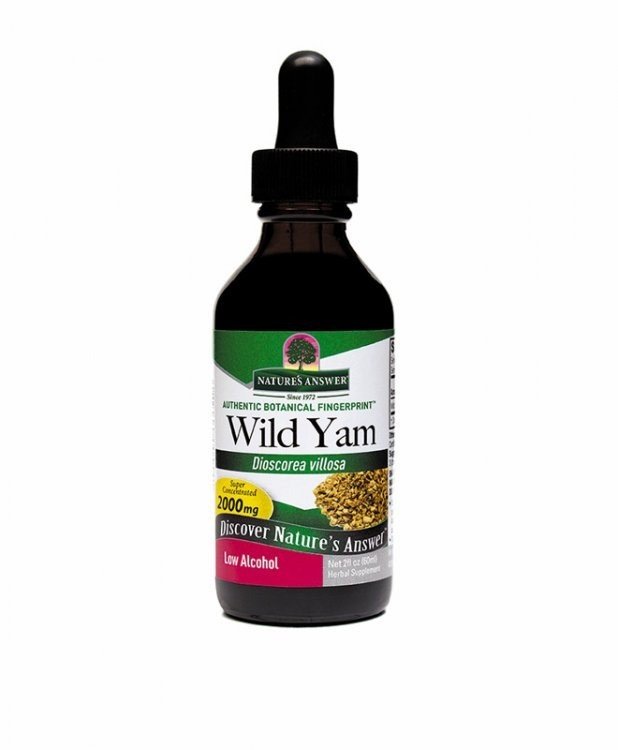 Nature's Answer Wild Yam Extract 2 oz Liquid