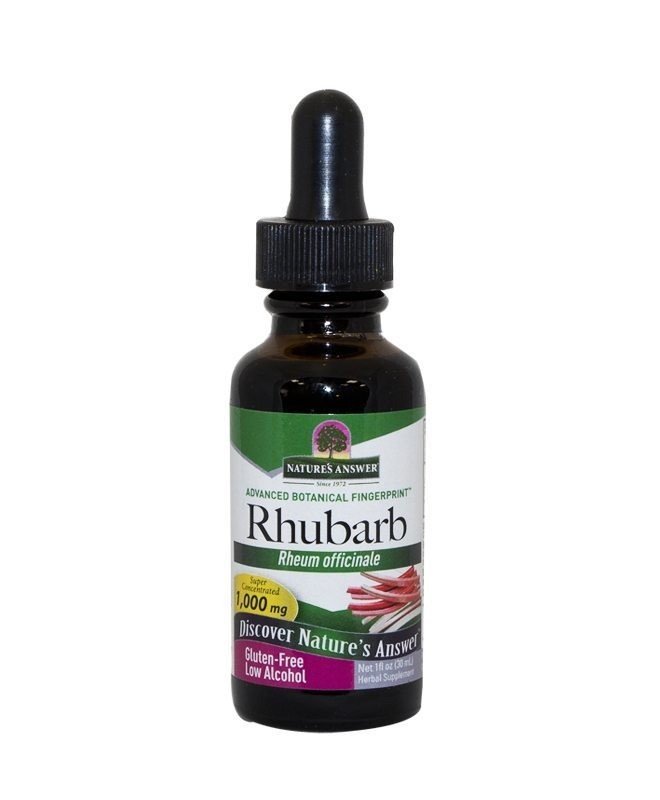 Nature&#39;s Answer Rhubarb Extract 1 oz Liquid