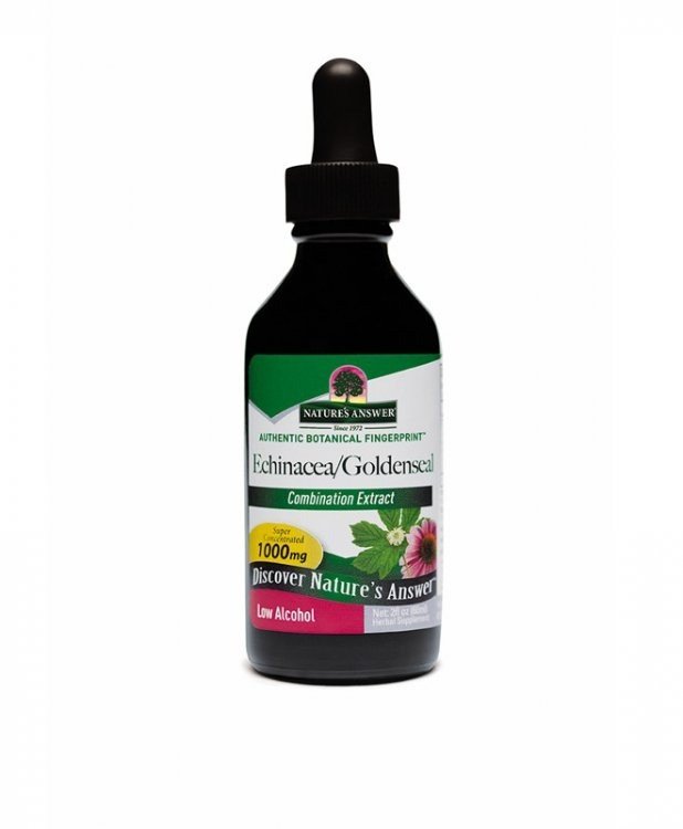 Nature&#39;s Answer Echinacea/Goldenseal Extract No Alcohol 2 oz Liquid