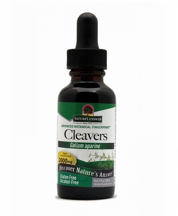 Nature's Answer Cleavers Extract No Alcohol 1 oz Liquid