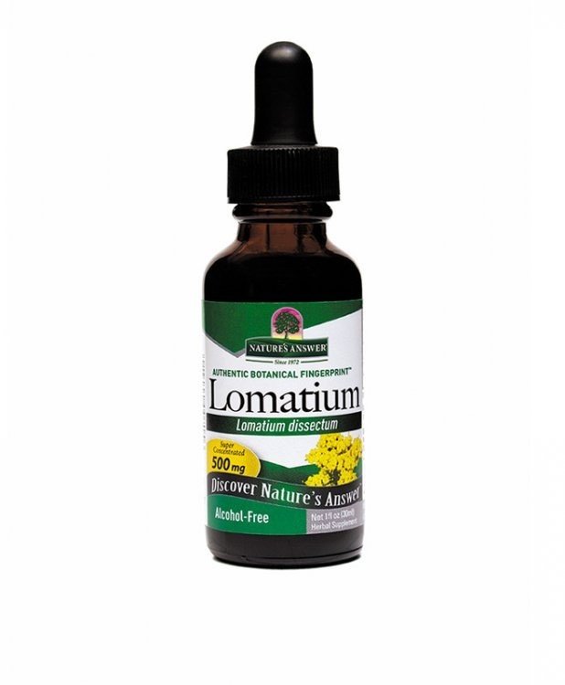 Nature&#39;s Answer Lomatium Extract No Alcohol 1 oz Liquid