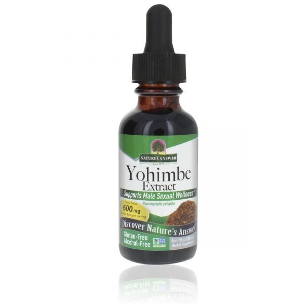 Nature&#39;s Answer Yohimbe Extract No Alcohol 1 oz Liquid