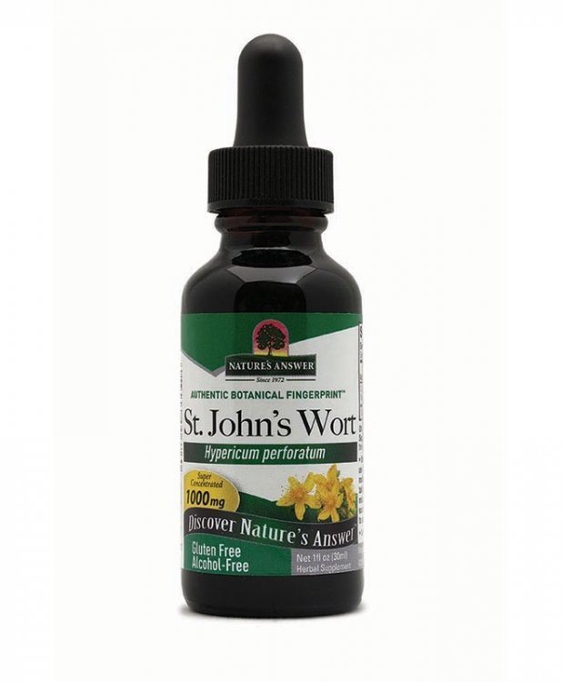 Nature's Answer St.John's Wort Extract No Alcohol 1 oz Liquid