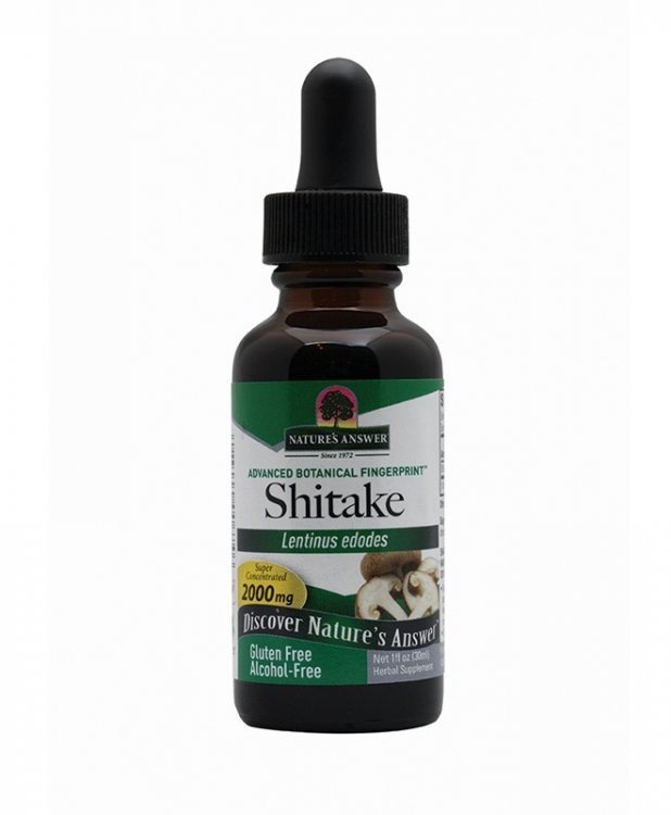 Nature's Answer Shiitake Extract No Alcohol 1 oz Liquid