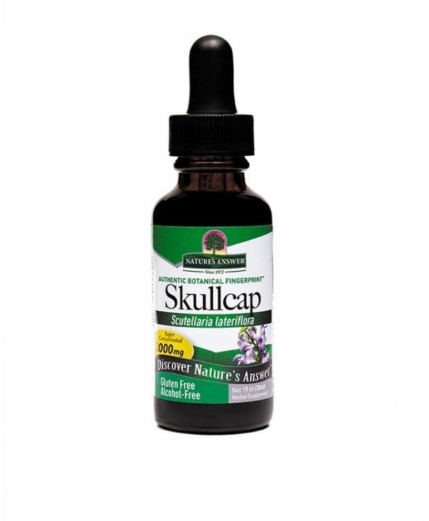 Nature's Answer Skullcap Extract No Alcohol 1 oz Liquid