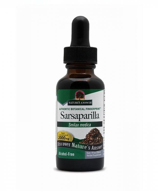 Nature&#39;s Answer Sasparilla Extract No Alcohol 1 oz Liquid
