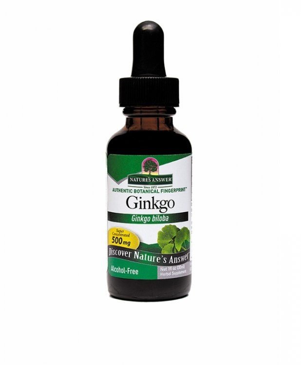 Nature's Answer Ginkgo Leaf No Alcohol 1 oz Liquid