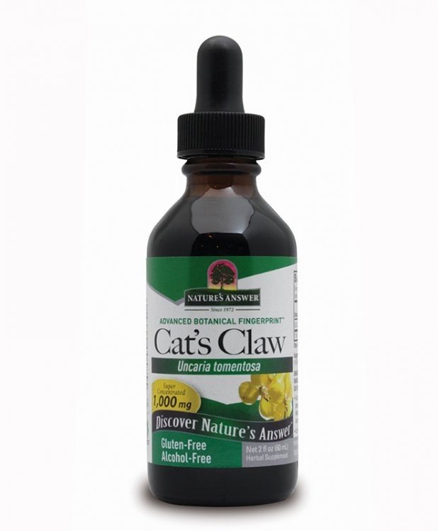 Nature&#39;s Answer Cat&#39;s Claw Extract No Alcohol 2 oz Liquid