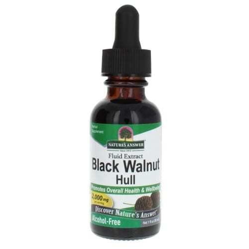 Nature&#39;s Answer Black Walnut Extract No Alcohol 1 oz Liquid