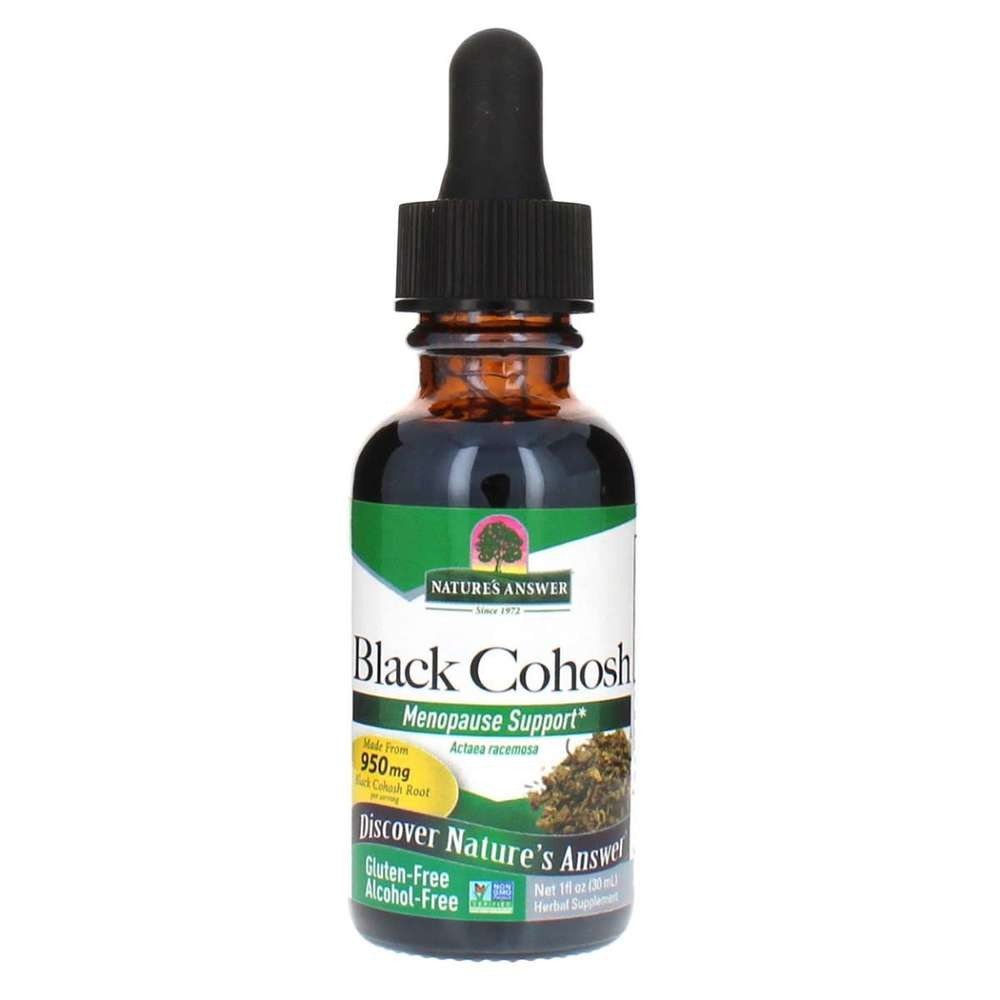 Nature&#39;s Answer Black Cohosh Extract No Alcohol 1 oz Liquid