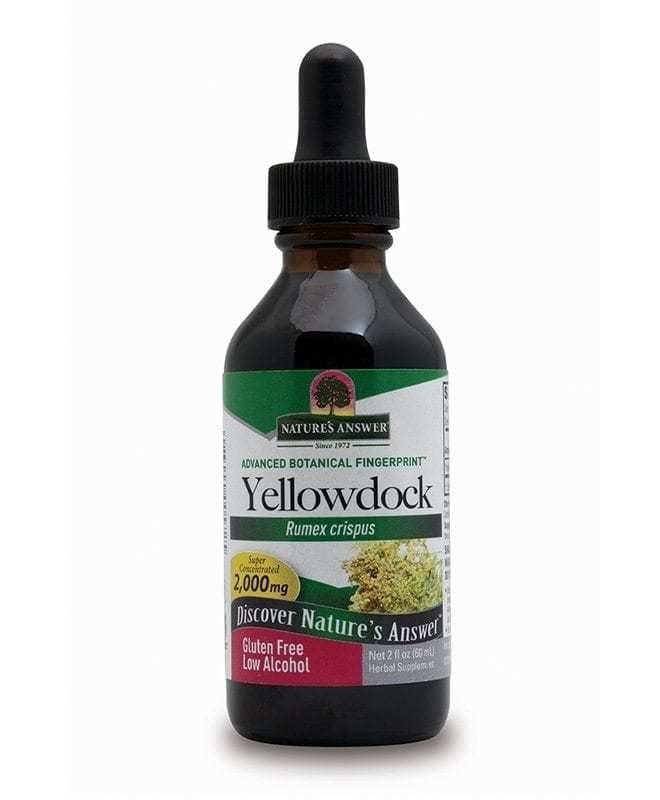 Nature's Answer Yellowdock Root Extract 2 oz Liquid