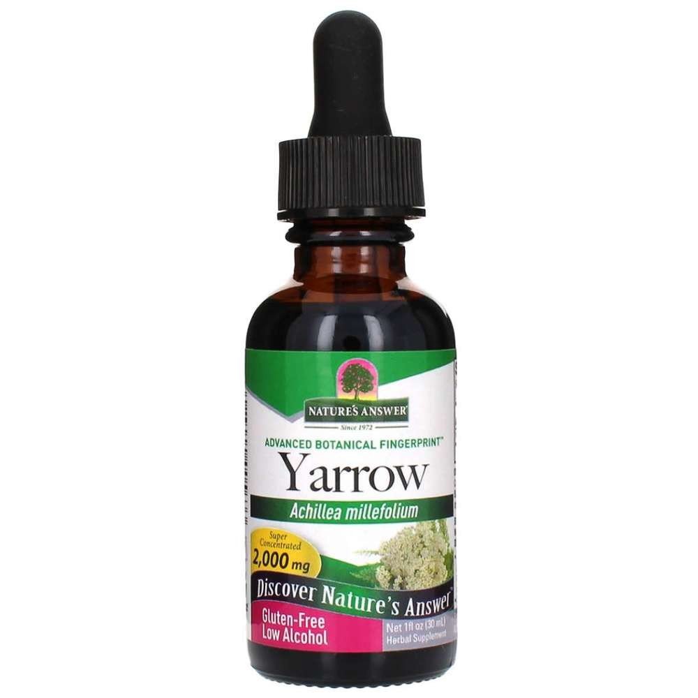 Nature's Answer Yarrow Flowers Extract 1 oz Liquid