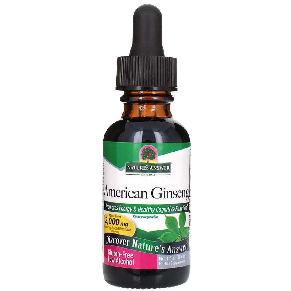 Nature's Answer Ginseng American Extract 1 oz Liquid