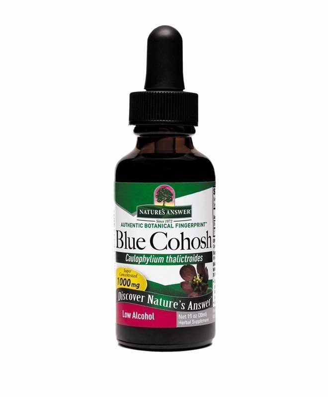 Nature&#39;s Answer Blue Cohosh Extract 1 oz Liquid