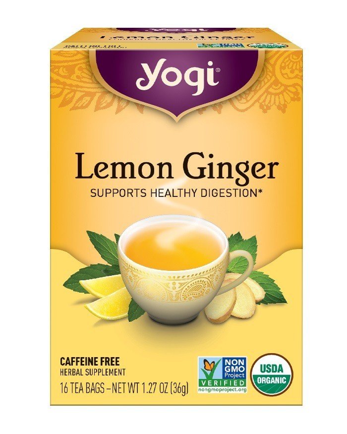 Yogi Teas Lemon Ginger Tea 16 Bag