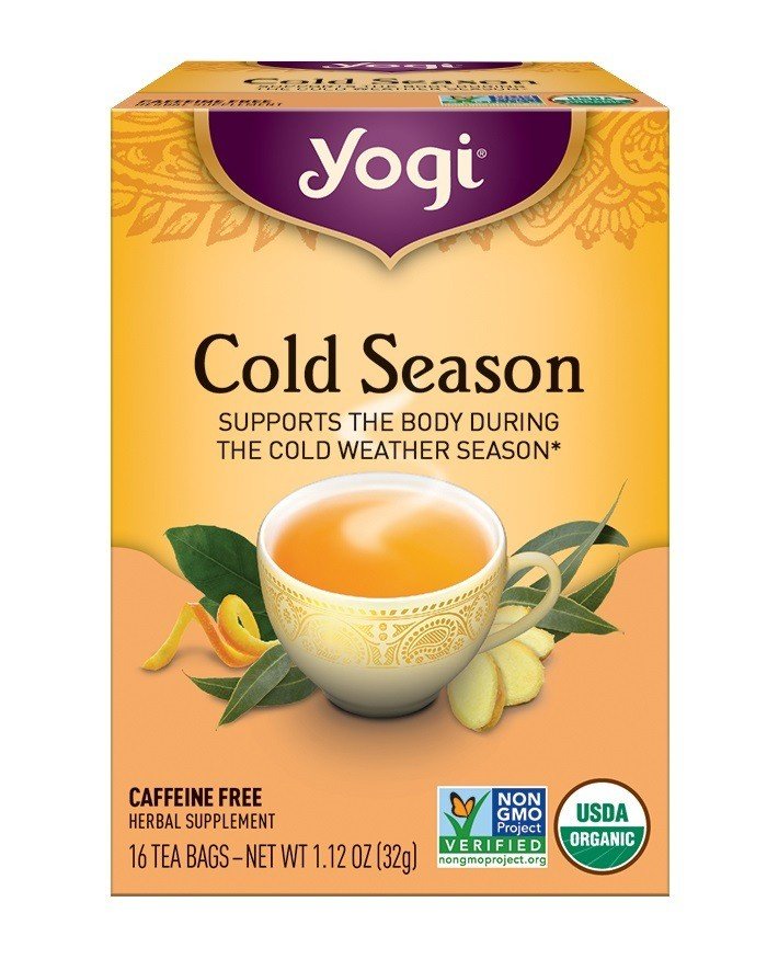 Yogi Teas Cold Season Tea Organic 16 Bag