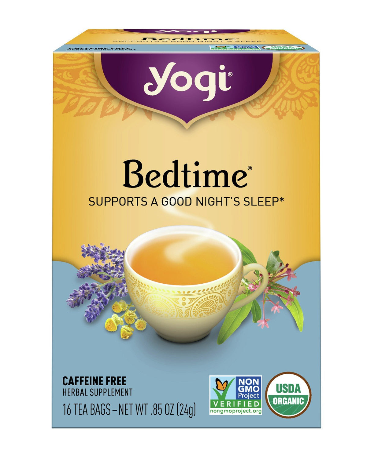 Yogi Teas Bedtime Tea Organic 16 Bag