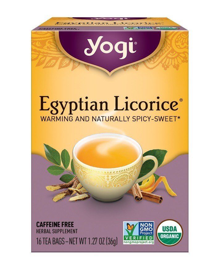 Yogi Teas Egyptian Licorice Tea 16 Bag