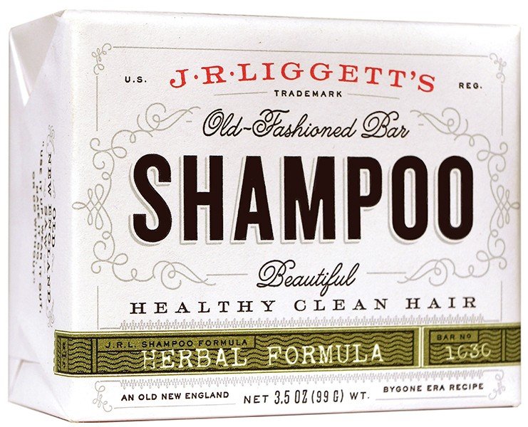 J.R. Liggett Shampoo-Herbal Old-Fashioned Bar 3.5 oz Bar Soap