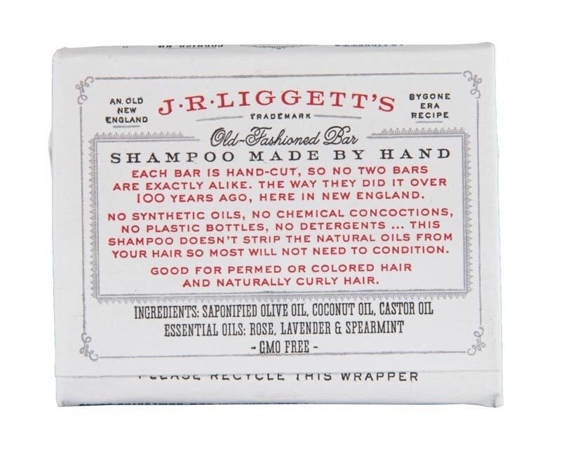 J.R. Liggett Shampoo-Original Old-Fashioned Bar 3.5 oz Bar Soap