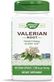 Nature&#39;s Way Valerian Root 180 Capsule
