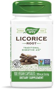 Nature&#39;s Way Licorice Root 100 Capsule