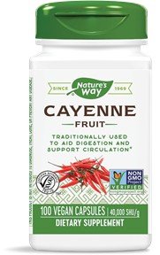 Nature&#39;s Way Cayenne Pepper 100 Capsule