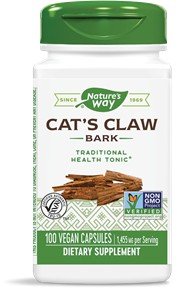 Nature&#39;s Way Cats Claw Bark 540mg 100 Capsule