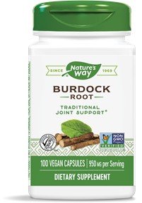 Nature&#39;s Way Burdock Root 100 Capsule