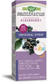 Nature&#39;s Way Sambucus Kids Syrup - Berry 4 oz Liquid