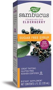 Nature&#39;s Way Sambucus Sugar-Free Syrup 4 oz Liquid