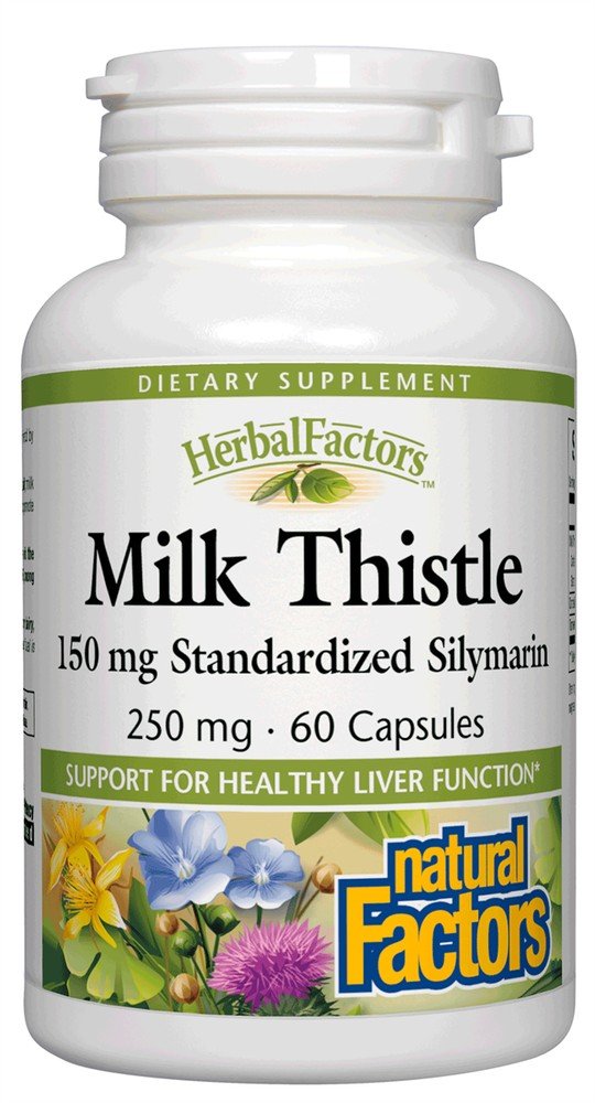 Natural Factors Milk Thistle Extract 250mg 60 Capsule