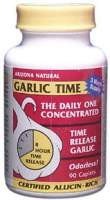 Arizona Natural Products Garlic Time-Time Released 90 Sustained Release Tablet