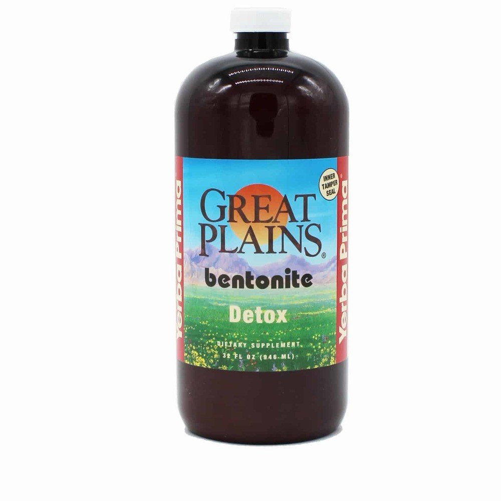 Yerba Prima Great Plains Bentonite 32 oz Liquid