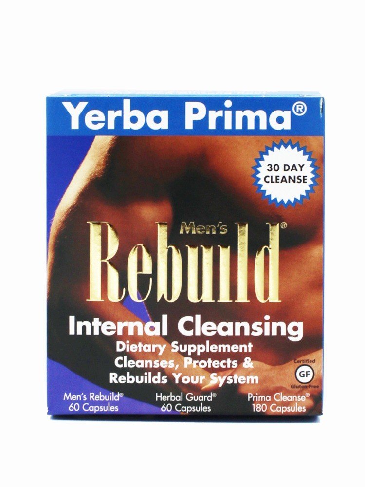 Yerba Prima Mens Rebuild Internal Cleansing 1 Kit