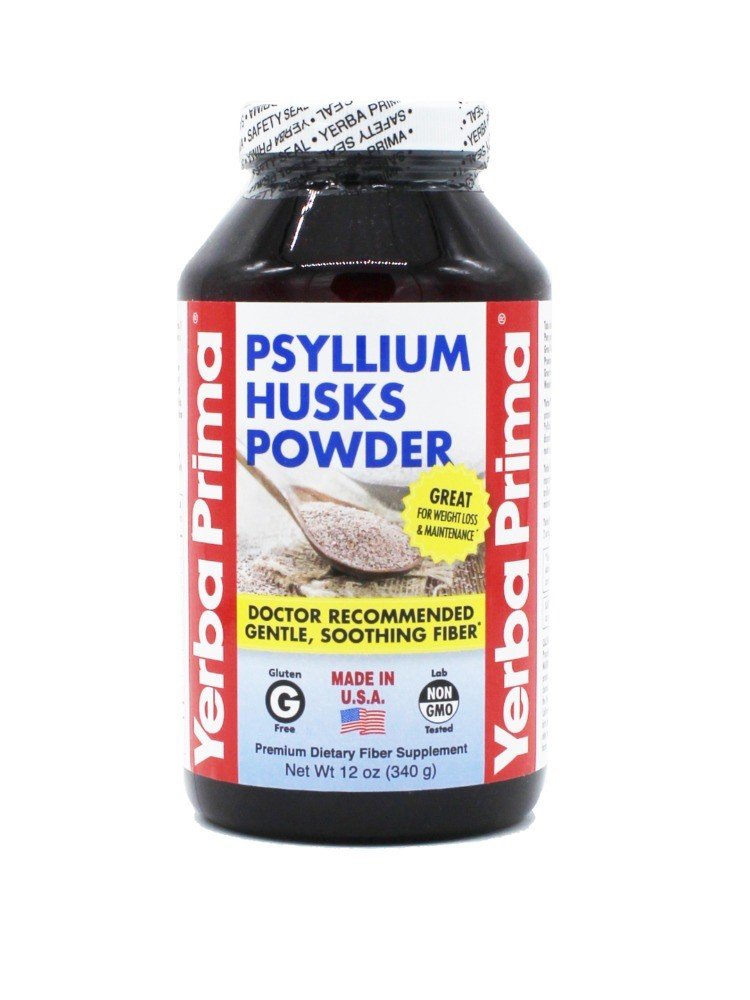 Yerba Prima Psyllium Husk Powder 12 oz Powder