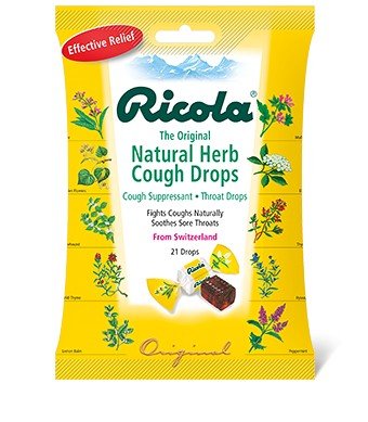 Ricola Cough Drops - Original Herbal 21 Lozenge