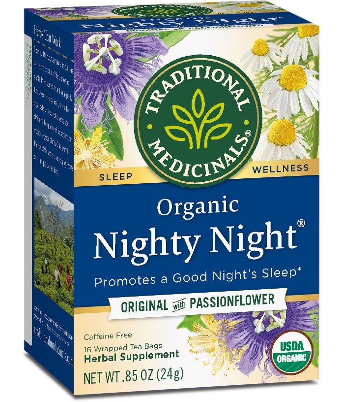 Traditional Medicinals Nighty Night Tea- Organic 16 Bag