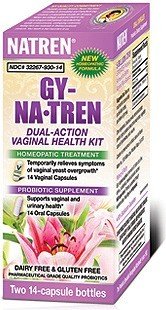 Natren Gy-Na-Tren Oral/Vaginal Kit 14 Day Supply  New &amp; Improved 1 Kit