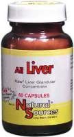 Natural Sources, Inc. All Liver 60 Capsule