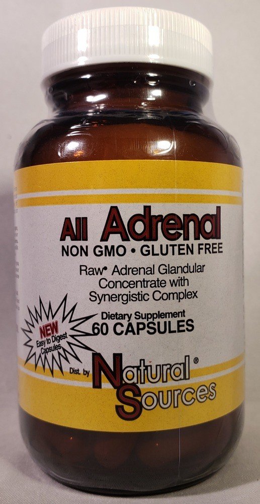 Natural Sources, Inc. All Adrenal 60 Capsule