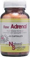 Natural Sources, Inc. Raw Adrenal 60 Capsule