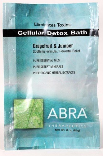 Abra Therapeutics Cellular Detox Bath-Grapefruit & Juniper 3 oz Packet