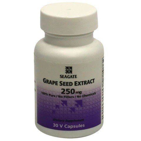 Seagate Vitamins Grape Seed Extract 250mg 30 Capsule